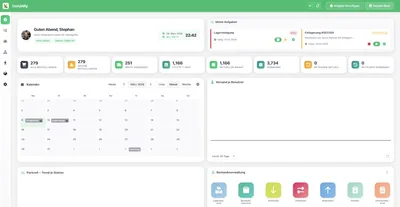 Screenshot anzeigen: Dashboard